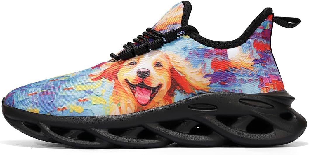 Mens Running Shoes Lightweight Breathable Fashion Sneakers - Image 5