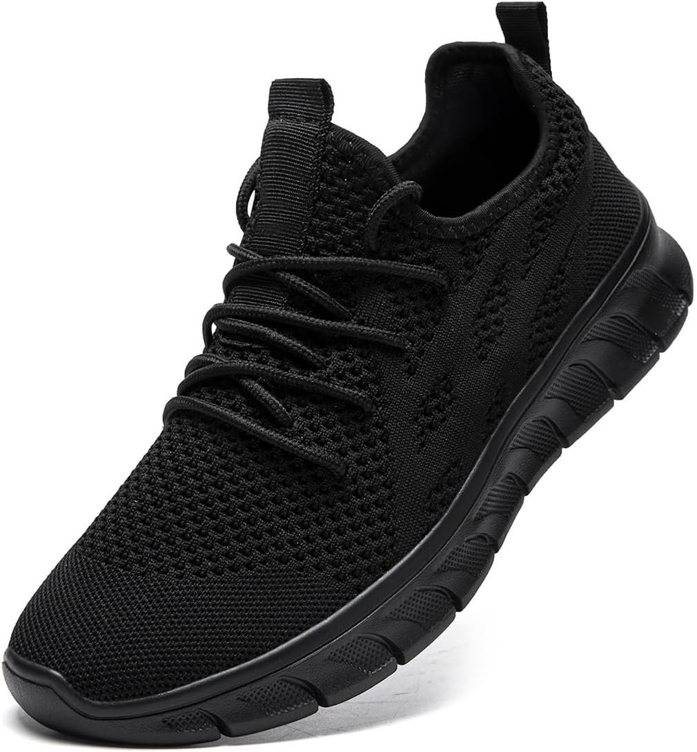 Men's Running Shoes Road Walking Breathable Athletic Sneakers - Image 6