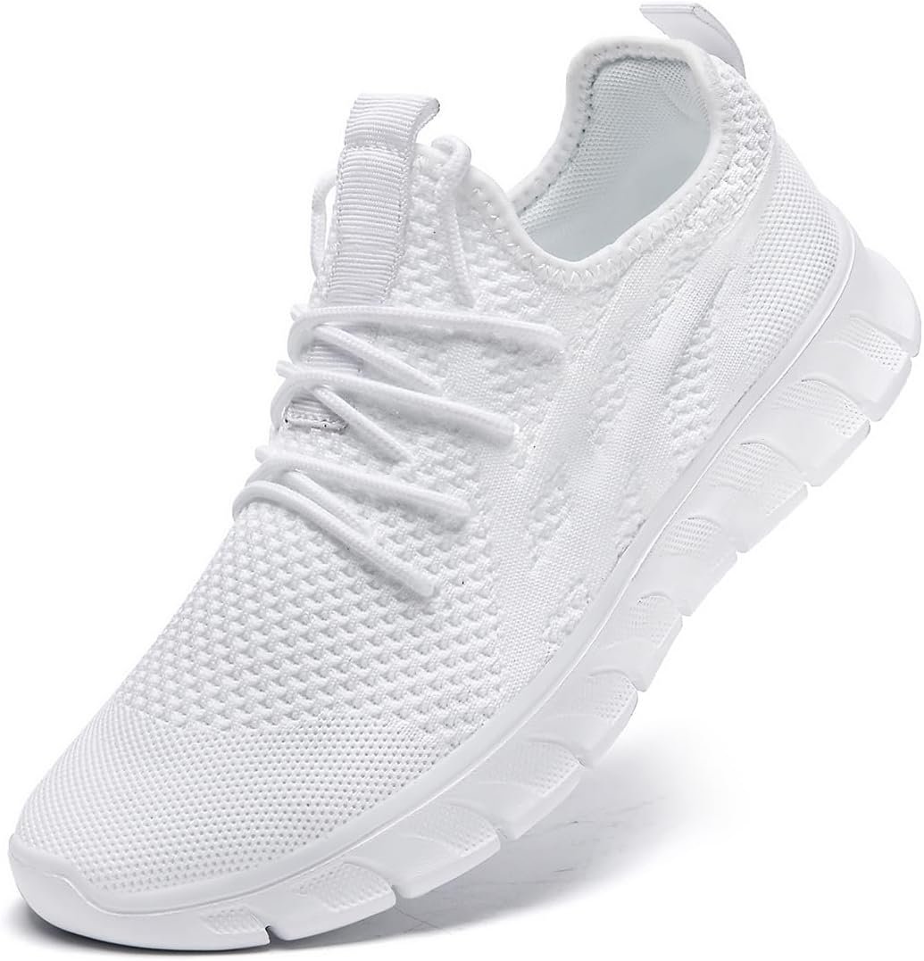 Men's Running Shoes Road Walking Breathable Athletic Sneakers - Image 3