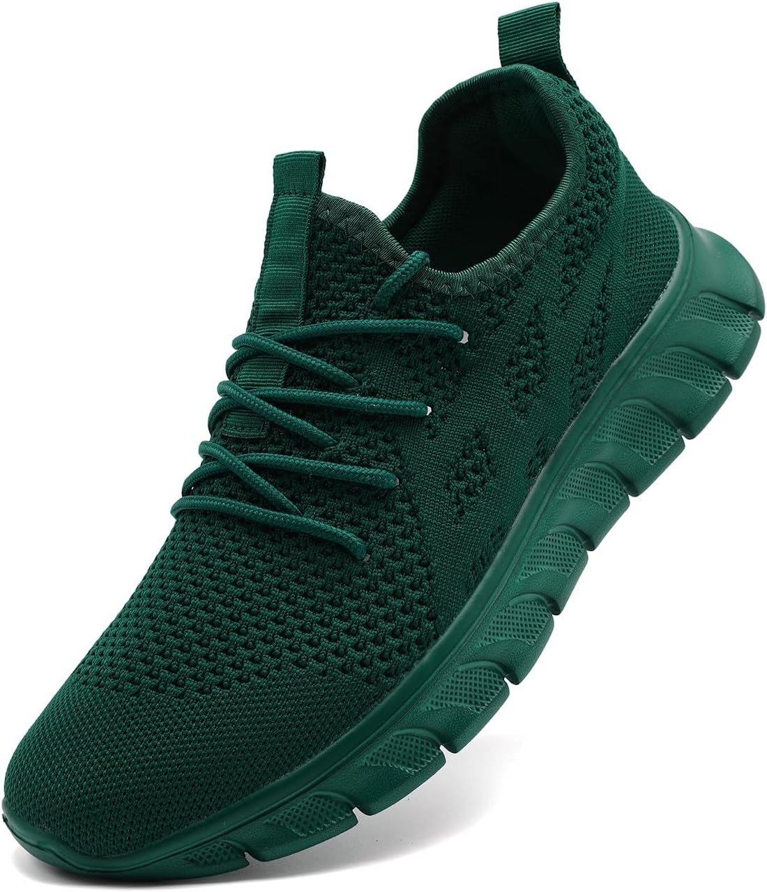 Men's Running Shoes Road Walking Breathable Athletic Sneakers