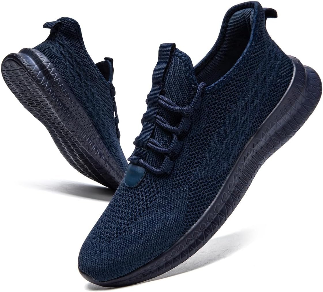 Mens Running Walking Shoes,Lightweight Breathable Mesh - Image 6