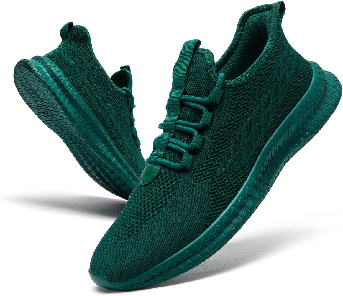 Mens Running Walking Shoes,Lightweight Breathable Mesh - Image 5