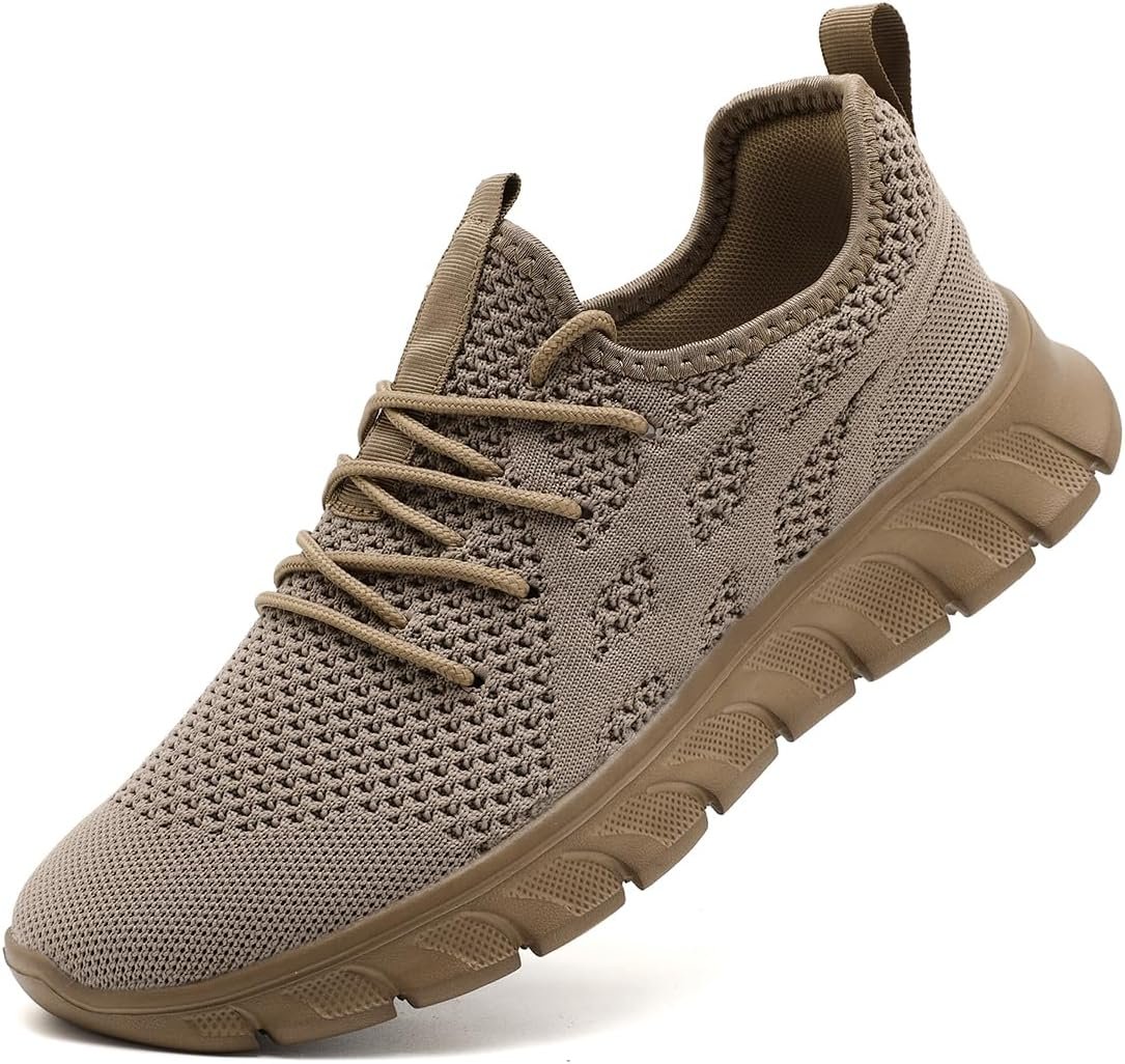 Men's Running Shoes Road Walking Breathable Athletic Sneakers - Image 2