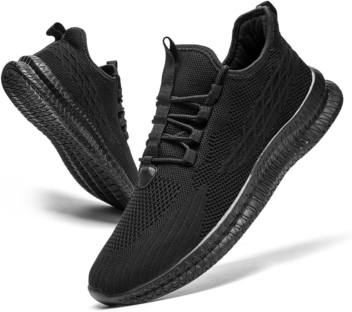 Mens Running Walking Shoes,Lightweight Breathable Mesh - Image 7