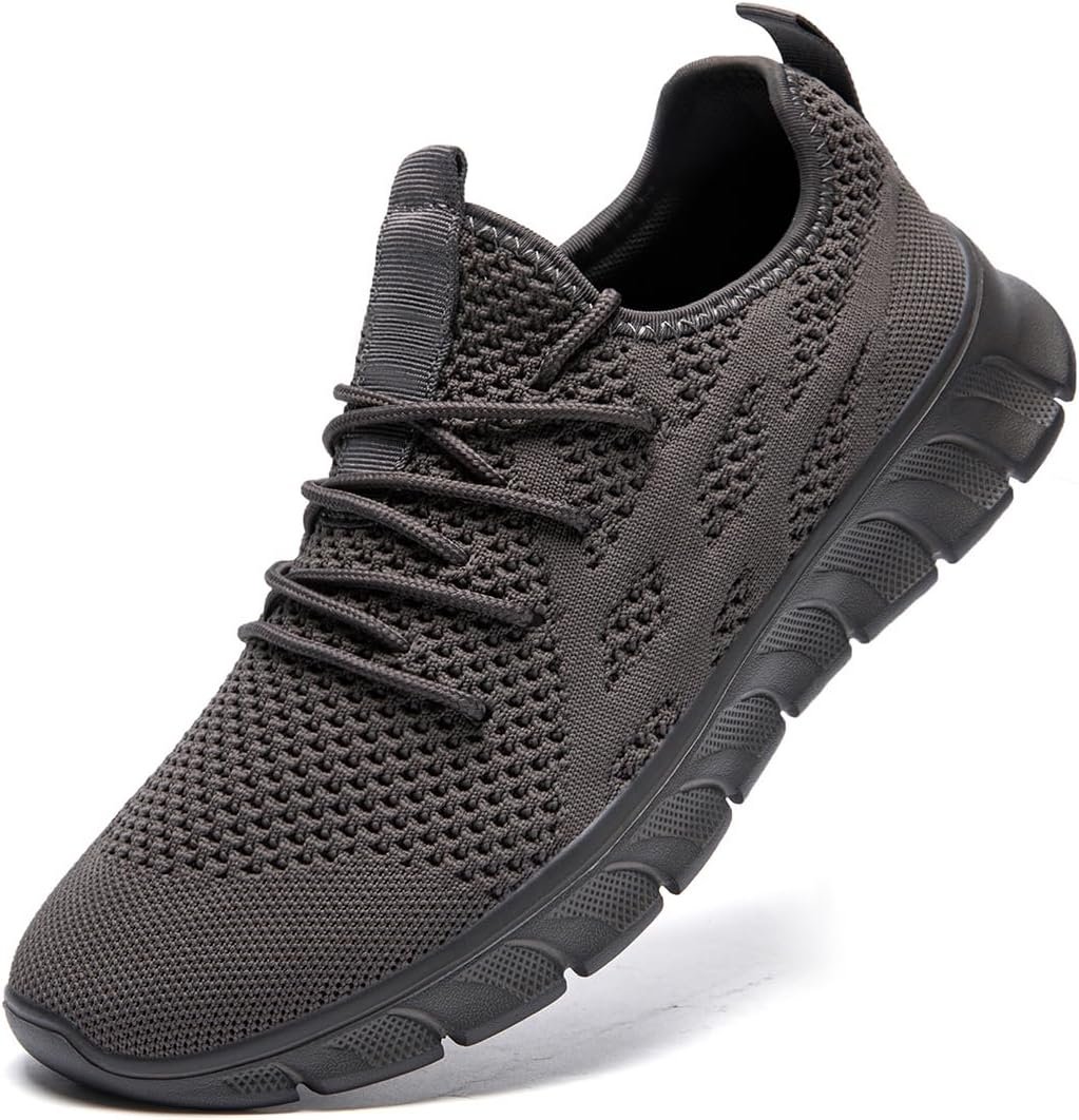 Men's Running Shoes Road Walking Breathable Athletic Sneakers - Image 8